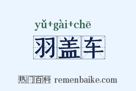 羽盖车是什么意思的图片